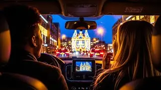 Christmas Day Car-a-thon: Driving Manchester's Empty Streets for Festive Finds 4K