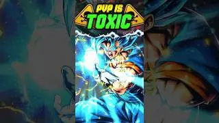 PvP is TOXIC! 🤮 #DragonBall #DragonBallLegends #DBLegends #Shorts