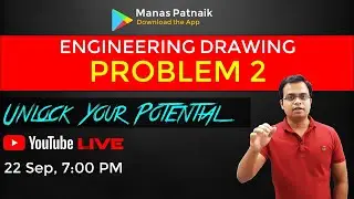 Super 30 Problems in Engineering Drawing | PROBLEM 2