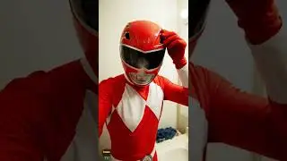 ☕ &ldquo;Red Ranger vs. Morning Coffee (He&rsquo;s Losing)&rdquo;#PowerRangers #FunnyVideo #CoffeeFail #VlogStyle
