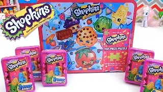 SHOPKINS Lunchbox Tin Puzzle with Shopkins SEASON 2 Blind Baskets