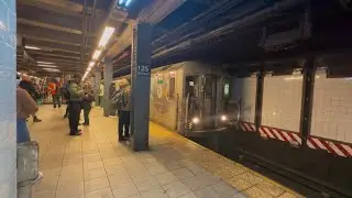 MTA IRT Lexington Avenue Line: R62A 6 train to E 177 St-Parkchester, Bx @125th Street