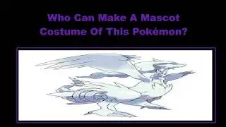 Who Can Make A Mascot Costume Of This Pokemon Reshiram #mascotcostume (Click Links In Description)