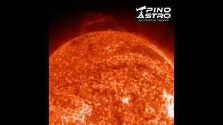 Выпуск солнечной нити &mdash; 22 октября 2025 г. #PinoAstro