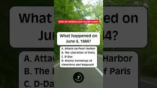 What happened on June 6, 1944? #quiz #QuizTime #fun #noblequiz #brainchallenge  #infoknow  #funfacts