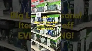 Big Lots 35% off all seasonal items right now , RUN!!! Sale ends Saturday! 05/21/22