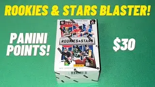 2022 Panini Rookies and Stars Football Blaster Box Opening Review! POINTS?! New Retail Sports Cards!