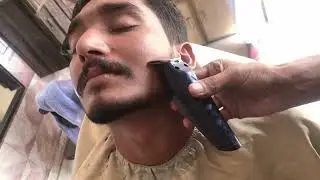 ASMR Fast Beard Set with New Barber New Tools [ASMR]