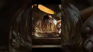 Cutting glass short cake&mont blanc cake #asmr #relaxing #satisfying #shortvideo #short #asmrsounds