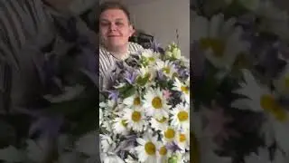 Букет с ромашками своими руками