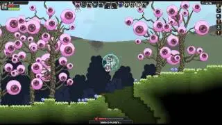 Starbound - Эпизод 65: Платиновая кирка. Принцесса-приманка в секторе Гамма. Титановые слитки.