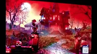 Haunted mansion dish scape 10 more minutes with no shaking 