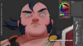 Mad Sam - Character design Digital painting 2D