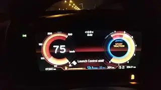 BMW i8 0-250km Run with Launch Control. Stock engine,pump gas 95