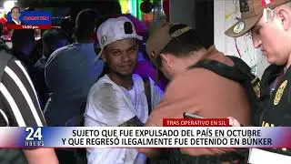 Intervienen búnker en SJL: siete detenidos tienen antecedentes y uno había sido expulsado del país