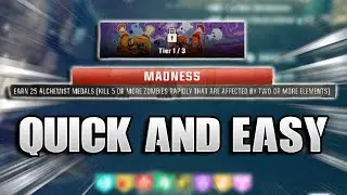 *НОВОЕ* Быстрое и простое руководство по картам вызова Madness | Call Of Duty Black Ops 6 Zombies