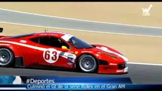 Se cumpli&oacute; en Monterey, California el Gt de la serie Rolex en la Grand AM