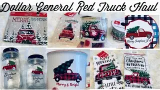 Dollar General Red Truck Haul