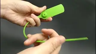 Plastic pull tight seals