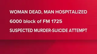 Man shoots, kills woman, turns gun on self in San Jacinto County, sheriff says