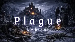 8 Hours – Abandoned Plague City 🕯️ Dark Medieval Drone Ambience | Deep Sleep & Focus
