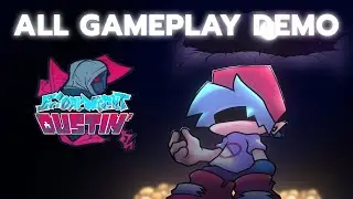 FNF Vs Dusttale Sans All Gameplay ( DEMO )