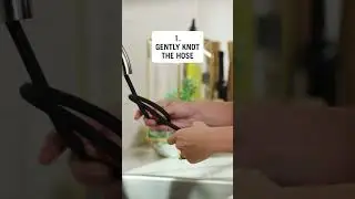 How to Clean a Kitchen Faucet Spray Wand