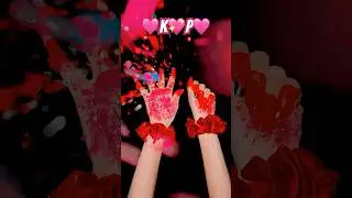 Japanece color mixing song #trending #statusvideo #handdance #glitter #ytshorts