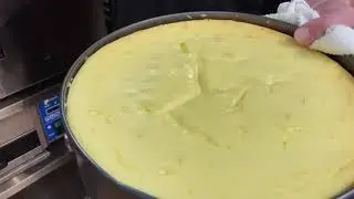 Cheesecake in the Alto-Shaam Cook & Hold Oven