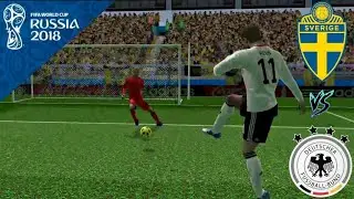 GERMANY X SWEDEN - FTS 18 World Cup 2018 - Android Gameplay