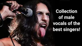 Collection of male vocals of the best singers! Pop, indie pop, soul, blues, modern country, Rnb!!