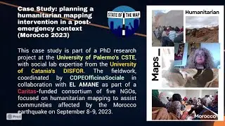 2024: The role of crowd-mapping in post-emergency humanitarian operations