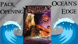Opening a pack of Pirates At Ocean's Edge