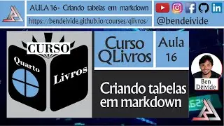 QLivros | Aula16 - Criando tabelas em markdown
