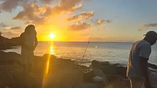 It's My Birthday!!|Rock Fishing in Antigua #fishing #beach #caribbeanlife #saltwaterfishing #antigua