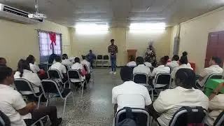 Minister Caleb James at SERVOL Beetham, Port of Spain Trinidad 🇹🇹🏆