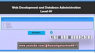 COC WDDBA LEVEL 5 Holistic Theory Exam