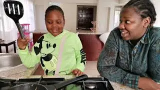 How to make Perfect fried eggs || Cooking With Chef Katy|| The Coolest Niece in the block