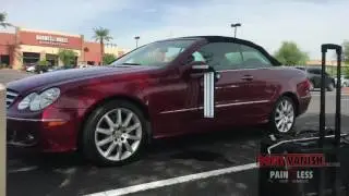 Time Lapse PDR | Mercedes Fender | Dent Vanish AZ Paintless Dent Repair