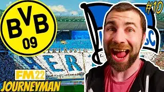 Big Match Against Borussia Dortmund! | FM22 Hertha Berlin Part 10 |  Football Manager 2022