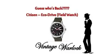 Citizen Eco Drive Field