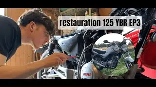 on remonte et remet en route la 125 YBR ( restauration yamaha 125 YBR EP3)
