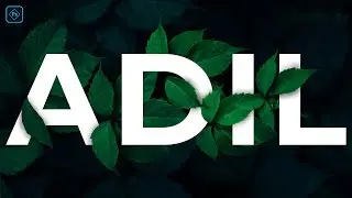 Realistic Leaves Text Effect in Photoshop