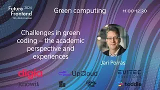 FF24 - Green Computing - Challenges in green coding &ndash; the academic perspective and experiences