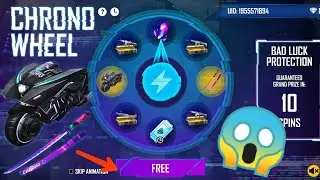 Chrono wheel event free fire || free fire new event today || free fire chrono wheel event