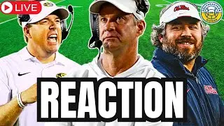 SEC Football Reaction: Lane Kiffin ASSISTANT SAGA With Ole Miss & LSU, Transfer Portal Madness