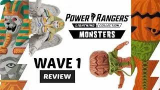 Power Rangers Lightning Collection Monsters: Wave 1 Review