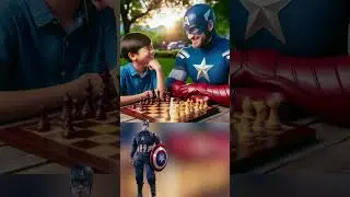 Superheros Playing Chess With Kids 💥 Marvel vs Dc #marvel #dc #superhero #avengers #ironman #shorts