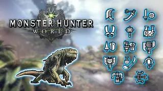 Monster Hunter World - All Weapons vs. Great Jagras (LOW RANK)