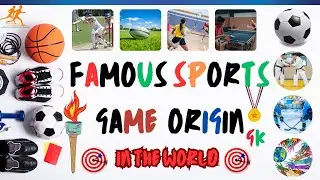 Famous Sports Game Origin in the World |Sports GK| Quizlape|